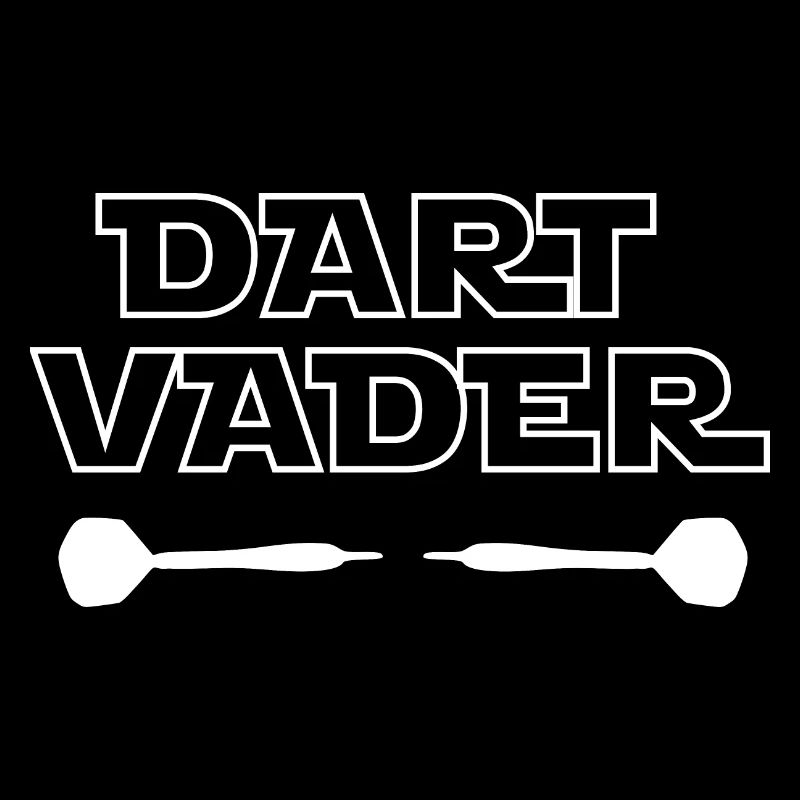 Fléchettes Vader Fléchettes Joueur Fléchettes Idée cadeau Dicton