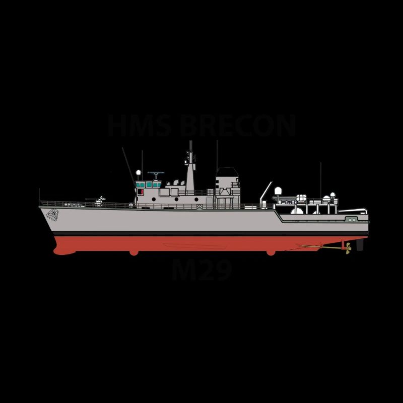 HMS BRECON - M29 - CLASSE HUNT