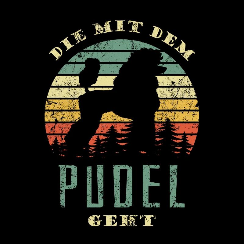 Die mit dem Pudel geht - Gassi gehen