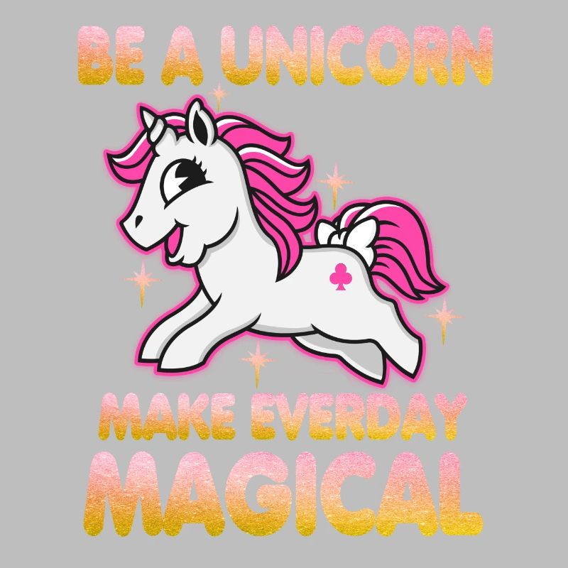 Sei ein Einhorn