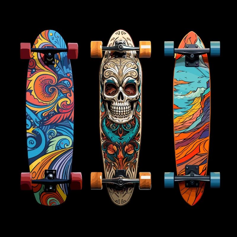 Cooles Longboard Design