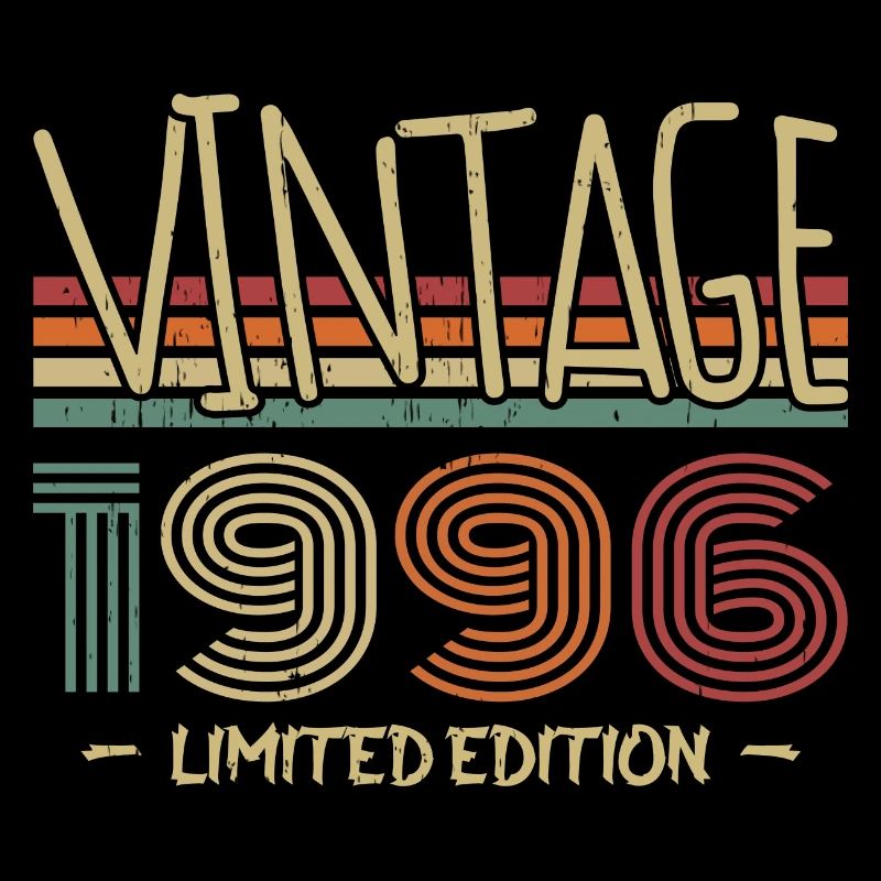 Vintage 1996 Retro 1996 Anniversary Gift