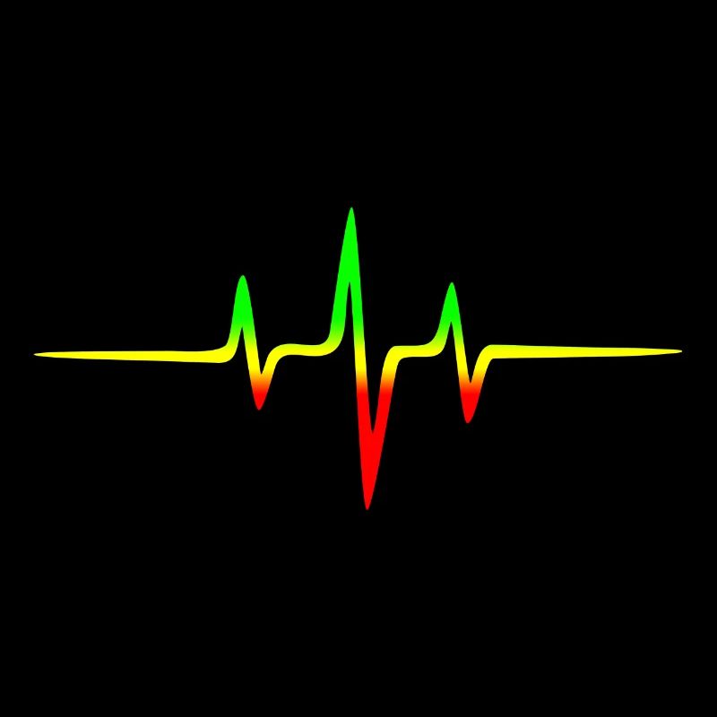 Reggae, music, notes, pulse, frequency, Rastafari