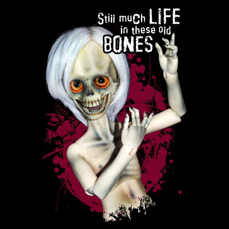 Morty, the happy bone man