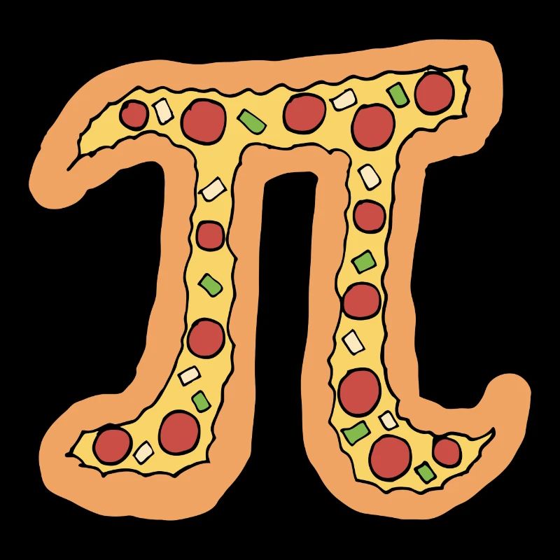 Pizza Pi drôle Visual Math Pun cadeau
