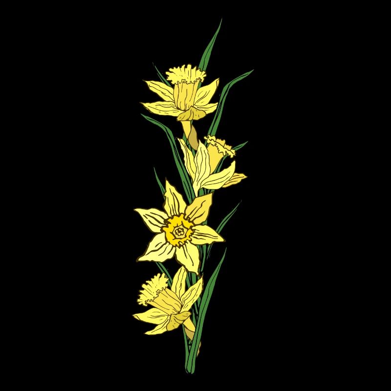 Valentine's Day Easter Birthday Wedding Daffodils