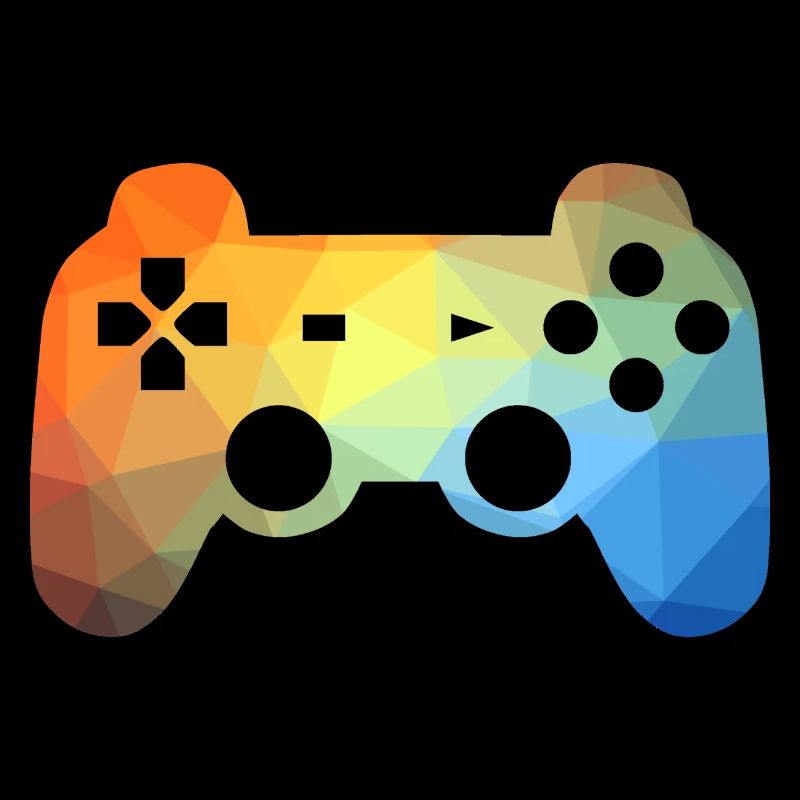 Contrôleur de jeu coloré