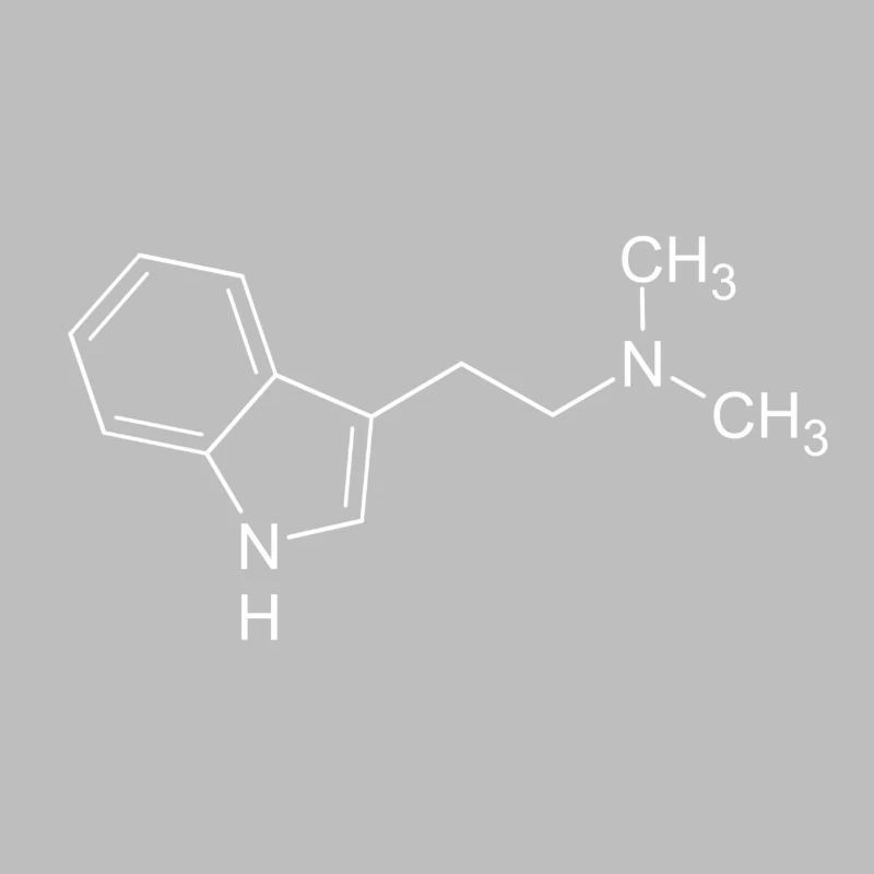 DMT dimethyltryptamine formule structurelle
