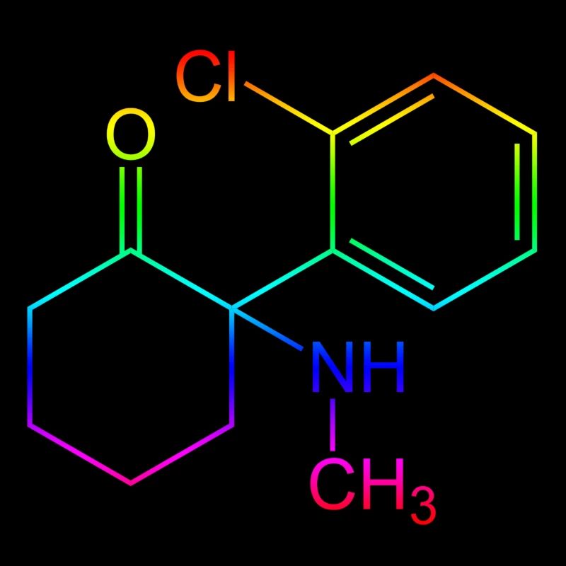 Ketamine structural formula