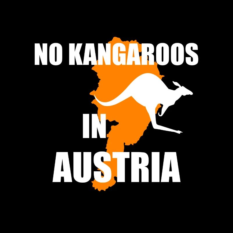 No Kangaroos in Austria Austria Gift Gift