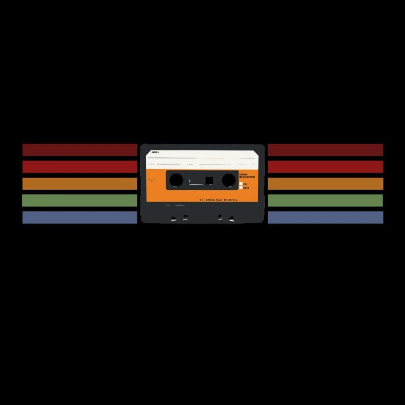 Analog Kassette Retro Style
