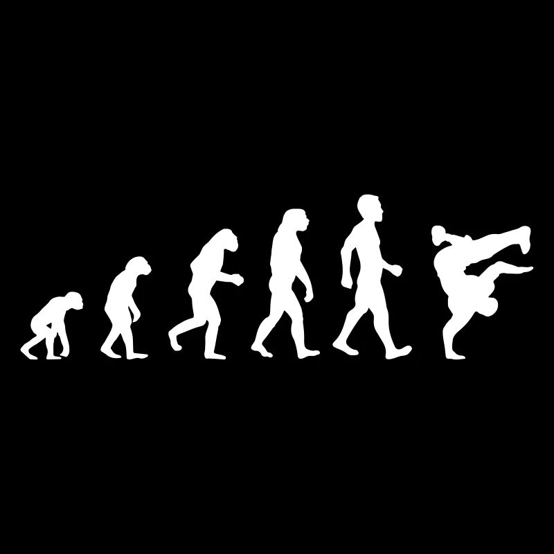 Evolution Breakdance motif comme un cadeau
