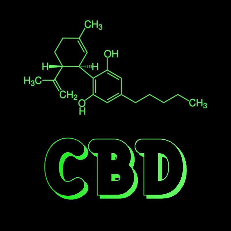 Cannabidiol - CBD Cannabis Geschenk