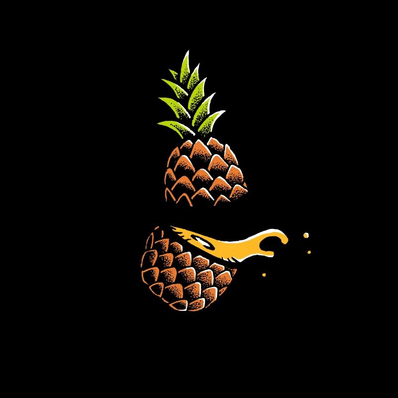 Ananas (heller Hintergrund)