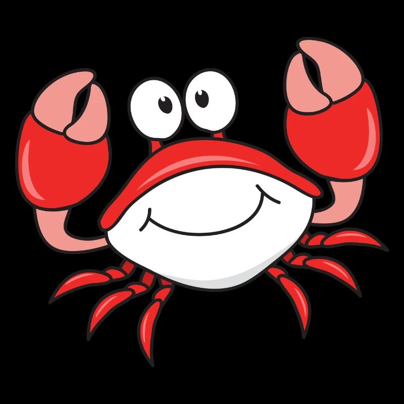 Crustacés du crabe