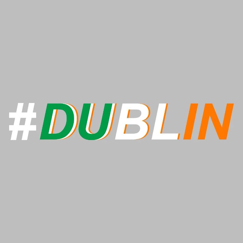 Trèfle d'île de Dublin Irlande