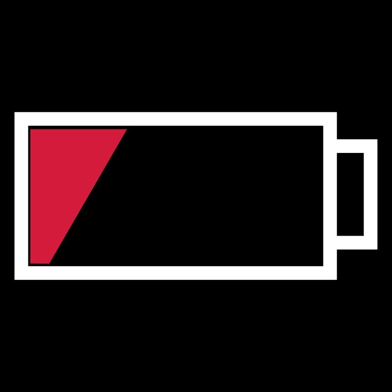 Batterie vide