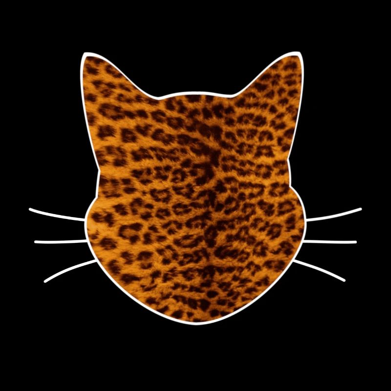 Cat leopard pattern