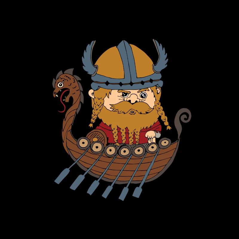 Wikinger Vikings Schiff