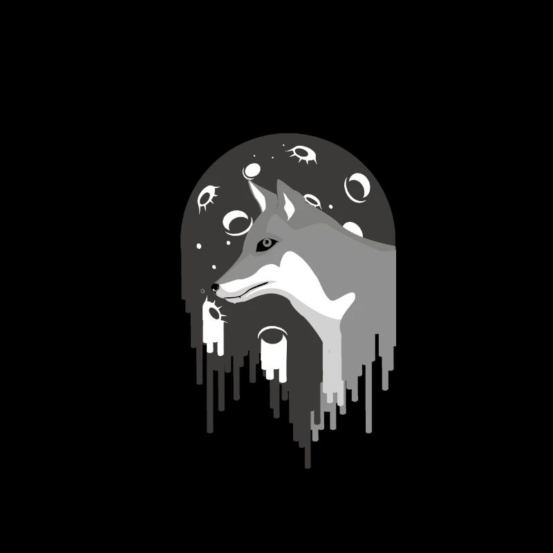 Hund Vollmond