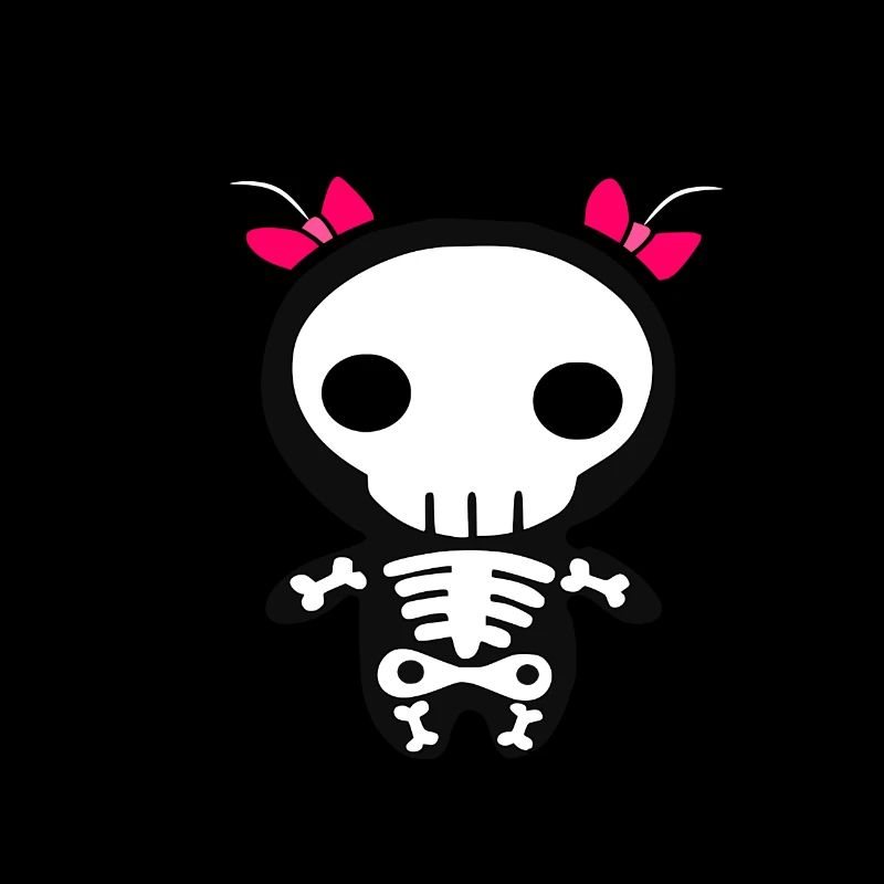 Helloween Ribbed Pink Braids Creepy Rockabilly