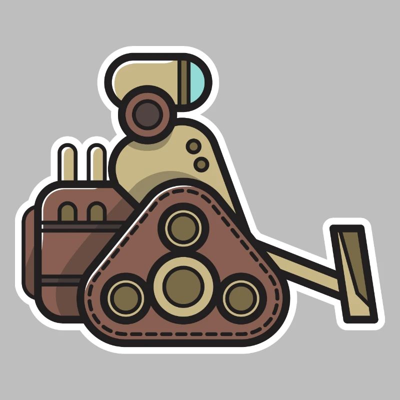 Robot Cadeau Robotique Nerd Technique Steampunk