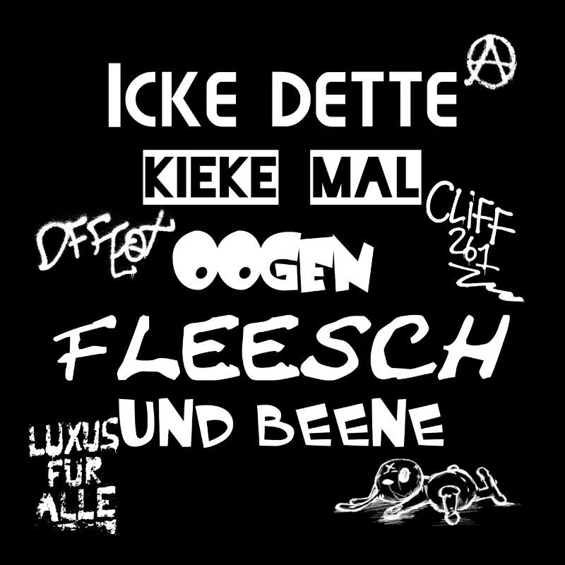 Icke dette kieke mal Oogen Fleesch und Beene