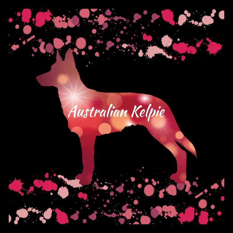 Cadeau de chiot chien australien Kelpie chien gassi