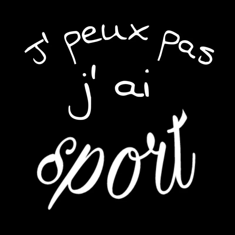 Ich kann nicht sporteln.