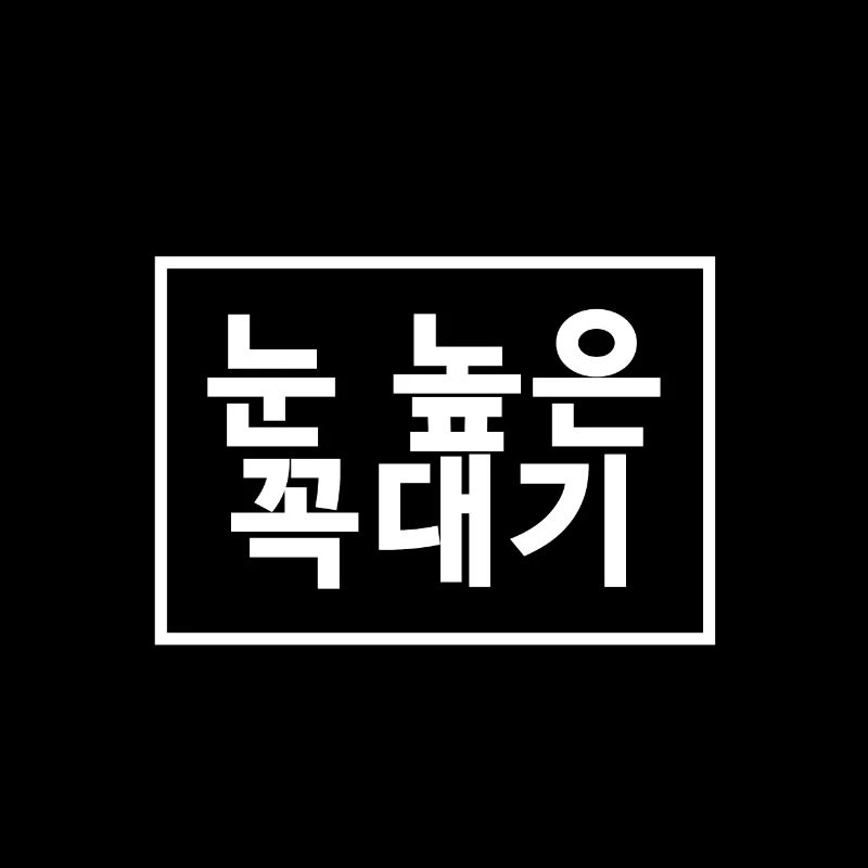 Haut niveau - Coréen Hangul Corée
