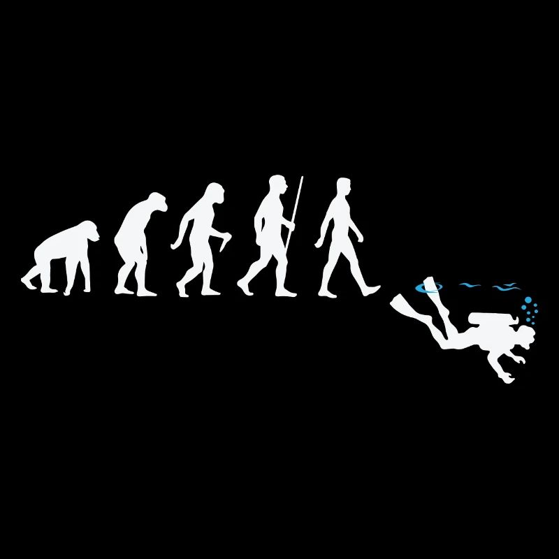 Evolution Of Tauchen - Funny Scuba Diving Gift