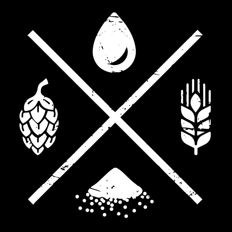 Cadeau houblon d'orge et bière de levure