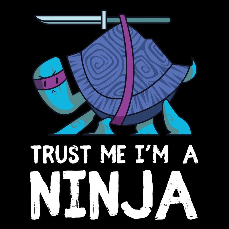 samouraï drôle tortue ninja