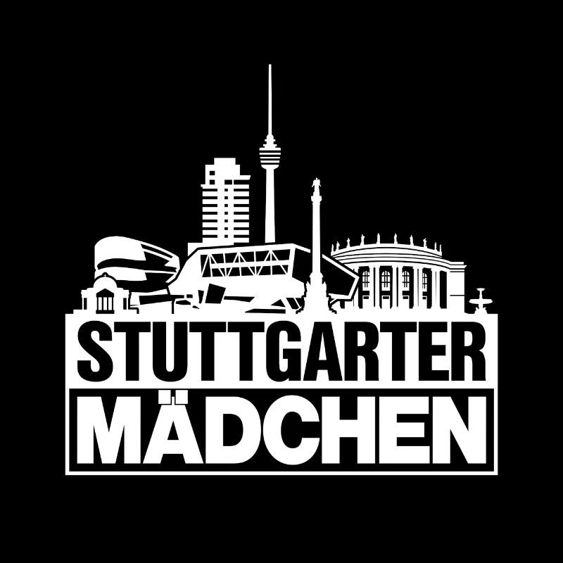 Stuttgart mädchen Weiss Stuttgart cadeau