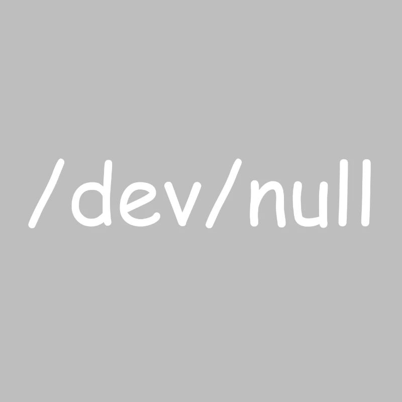 Nulldevice / dev / null unix gift