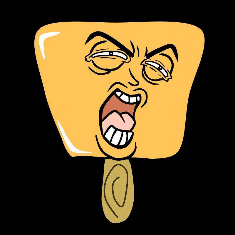 Popsicles Orange Cartoon Comic