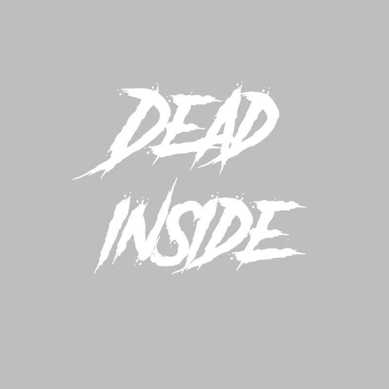 Morte dans les sentiments emo gothiques solitaire