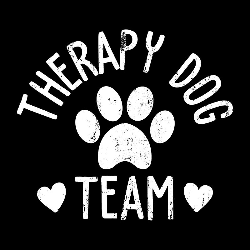 Therapy Dog Team Geschenk