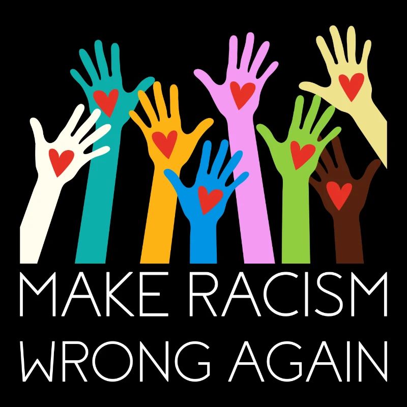 Make Racism Wrong Again Antirassismus Geschenk