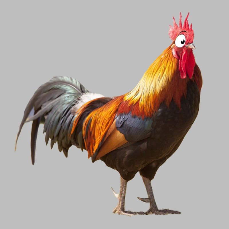 Comic Chicken- Comic Hahn