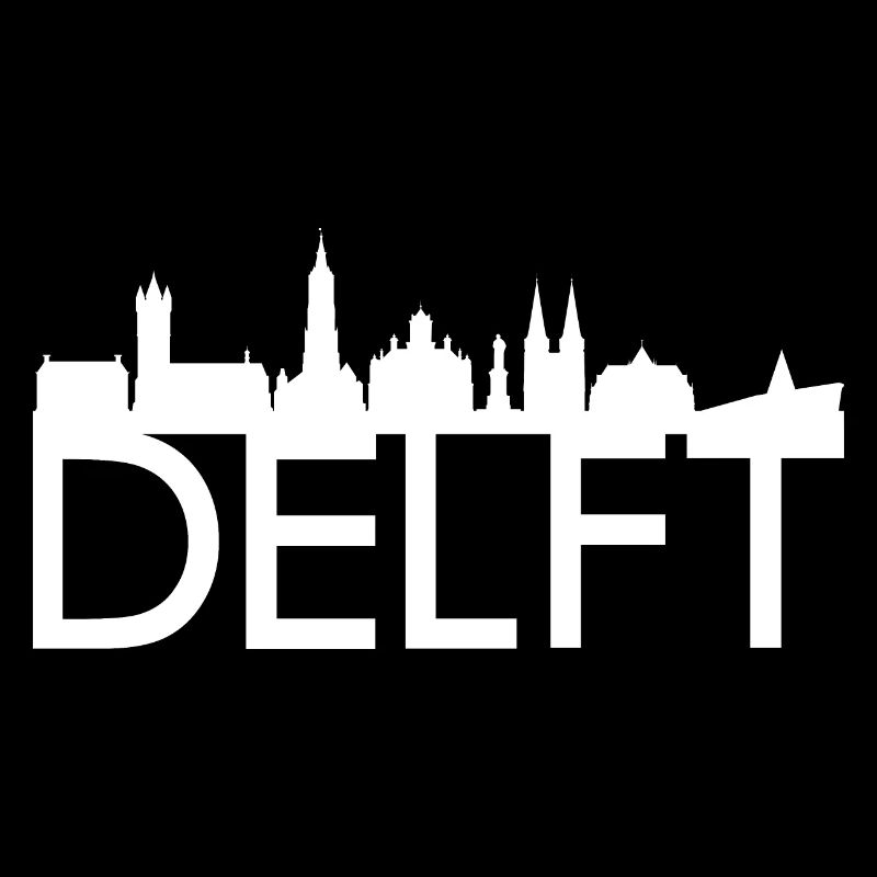 Idée cadeau Delft Pays-Bas skyline