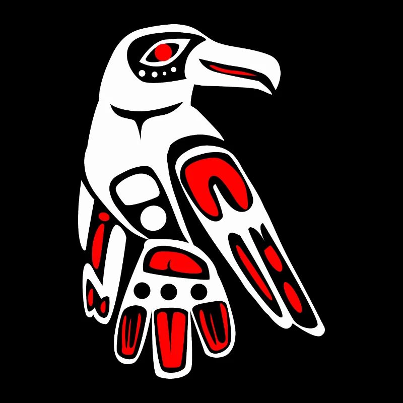 Haida Raven Idée drôle de cadeau