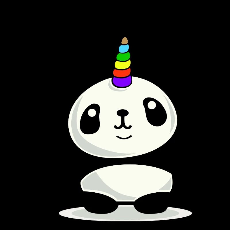 Panda unicorn