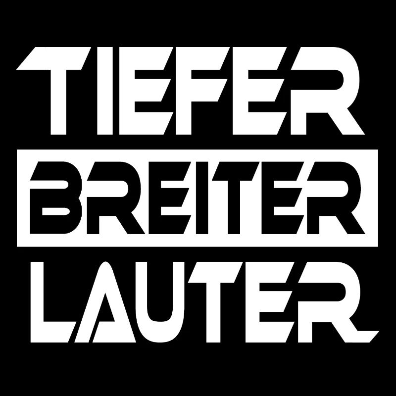 Auto tuning Tuner Tiefer breiter