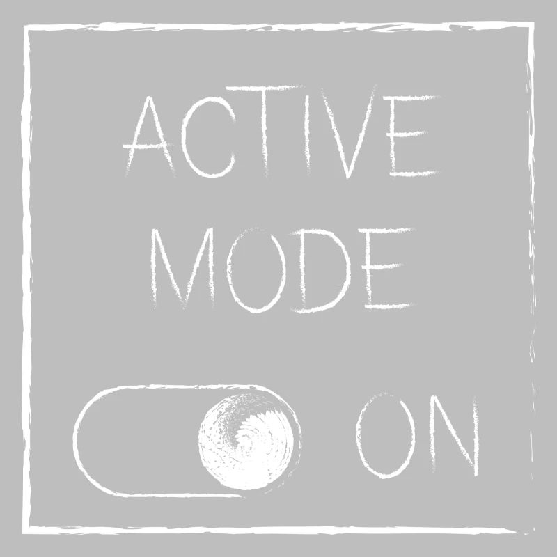 Active Mode On | white