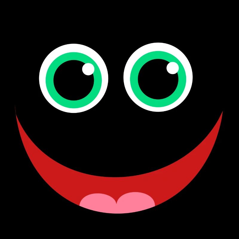 Conception d'yeux de visage drôle