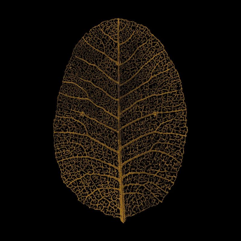goldenes Blatt