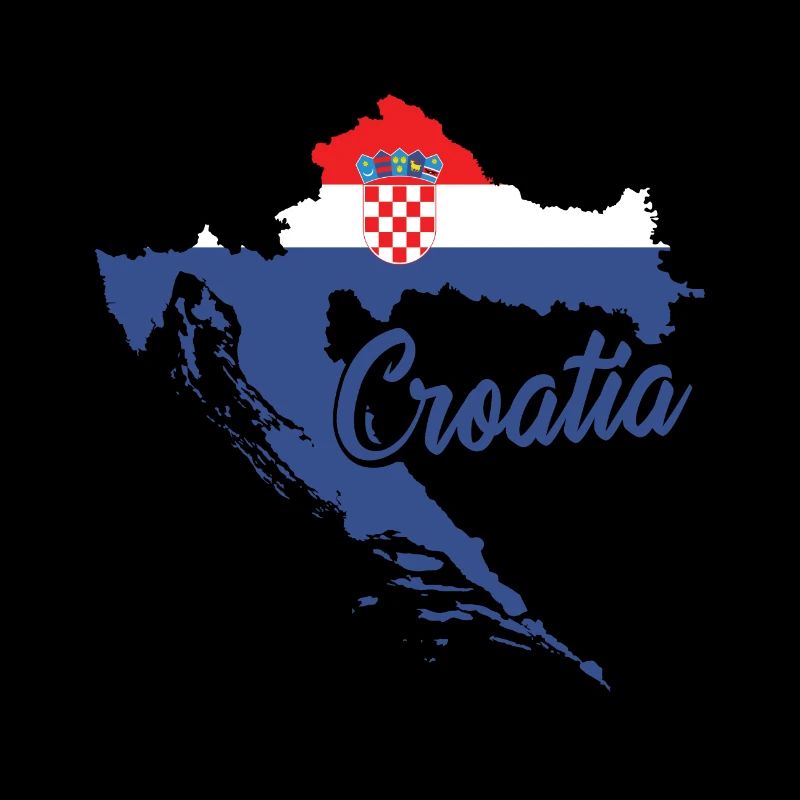 Kroatien | Balkan Kroatisch Kroate Flagge Geschenk