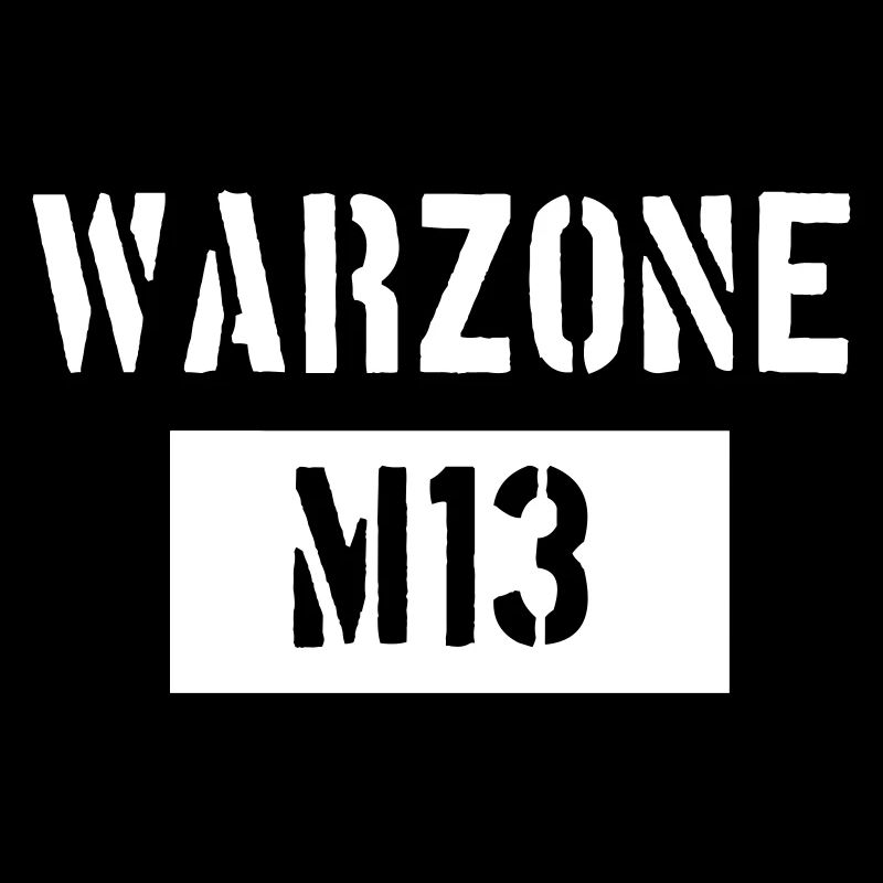 Warzone M13 - Gamer TShirt Merch Fan Articles Gamer