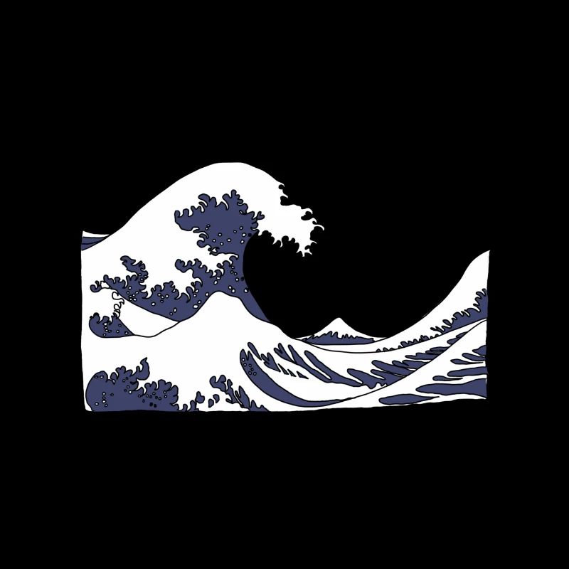 Die große Welle vor Kanagawa